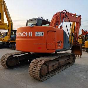 Excavateur Hitachi Zx 125US d'occasion en bon état Ex125 machine 12 tonnes bon marché à vendre CONSTRUCTION - Product Image 2