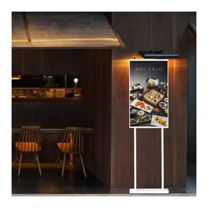 EKAA Tùy Chỉnh USB Mạng 43 "Multi-màn Hình Auto Poster Video Cửa Sổ Quảng Cáo LCD Hiển Thị Kỹ Thuật Số Bảng Menu