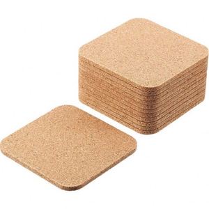 Custom Logo Wood <b>Coasters</b>-round & Square Heat-Resistant Drink Pads for <b>Ceramics</b> Eco-Friendly UV Printed Minimalist Tableware - Product Image 3