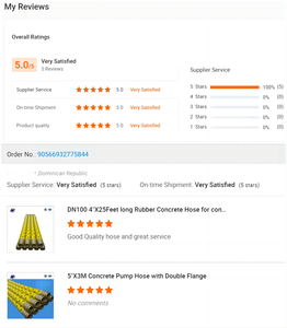 Гибкий резиновый штепсовый шланг 3 дюйма для станка для туннеля - Product Image 6