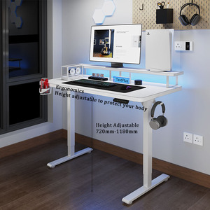 Escritorio Ergonómico para Esports 2025, Escritorio Eléctrico de Altura Ajustable, Escritorio de Pie para Computadora con un Motor y 2 Etapas - Product Image 2