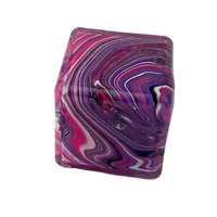 Nouveau jouet en plastique souple et fluide en forme de cube de sucre, anti-stress à rebond lent, à motifs fluides, pour 14 ans et plus