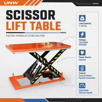 Table élévatrice à ciseaux hydraulique personnalisable, plateforme fixe robuste pour la manutention de marchandises et de matériaux en entrepôt