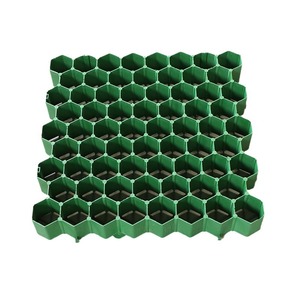 HDPE nid d'abeille pavé herbe grille moderne facile ensemble jardin extérieur allée pente Protection Eco fort stabilisateur de sol serre - Product Image 3
