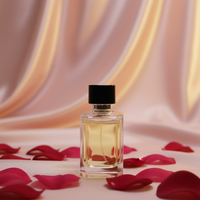 Flacons d'huile de parfum Thierry Chrome Pokey 8ml Luxe Foam Snap Couteau de décanter géométrique Moisj No. Vente en gros de flacons de parfum vides en liège
