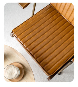 आधुनिक रेट्रो औद्योगिक एकल डबल सोफा कुर्सियां स्कैंडिनेवियाई अमेरिकी साधारण आलसी बार आर्मचेयर ठोस लकड़ी अवकाश फर्नीचर - Product Image 6