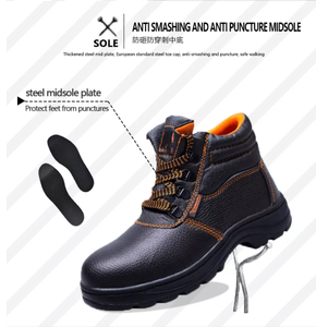 Bottes de travail pour hommes, prix d'usine, vente en gros, antistatiques, hautes chaussures de sécurité imperméables, bottes de sécurité pour hommes - Product Image 5