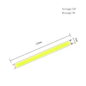 DC <strong>12V</strong> 5W COB <strong>LED</strong> Bulb Panel Light 100*8mm Warm Cold White Color <strong>LED</strong> Lamp Chip Module for DIY Projects - Product Image 4