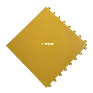 Suelo de vinilo de azulejo de garaje entrelazado de PVC para taller, precio de promoción, baldosas de PVC para sala de exposición - Product Image 1