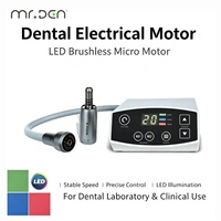 Micro-moteur dentaire portable à faible bruit Mr.Den avec pièce à main contre-angle pour traitement de restauration