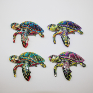 Souvenir de voyage Aimants en forme de tortue personnalisés Ornement décoratif Fengyi de luxe en résine Objets artisanaux - Product Image 1
