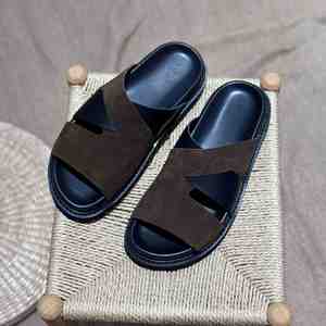 Nouvelles Chaussures de Marche Plates d'Été pour Hommes 2025, Style Italien, à Semelle Épaisse, à Bride Unique, en Maille Respirante, à Lacets, pour l'Extérieur - Product Image 3