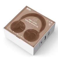 Casque sans fil professionnel à réduction de bruit avec son HIFI et basses profondes, style vintage tendance, idéal comme cadeau promotionnel d'entreprise - Vente Flash