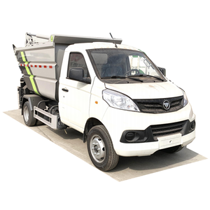 Camion di trasporto elettrico dell'immondizia della raccolta dell'immondizia urbana del camion dell'ascensore del bidone della spazzatura ricaricabile - Product Image 1