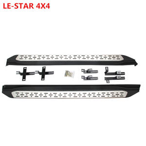 Le-star-estribo universal <span class=keywords><strong>de</strong></span> aleación <span class=keywords><strong>de</strong></span> aluminio para coche, escalones laterales para SUV, 4x4, venta al por mayor - Product Image 4