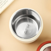 Conteneur isotherme portable pour soupe de 15,5 oz, tasse pour petit-déjeuner, boîte à lunch en acier inoxydable 304