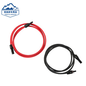 MC4 <b>Solar</b> Extension <b>Cable</b> For RV <b>Solar</b> <b>Panel</b> Connection 1 Pair - Product Image 4