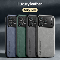 Coque de téléphone en TPU X&E Luxury Lather Silky Feel pour iPhone 8 Plus XS XR 11 12 13 14 15 16 17 18 AIR Mini Pro Max, coque souple en silicone