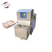 Machine à découper la viande congelée, machine industrielle à hacher la viande congelée, machine à couper les os en cubes