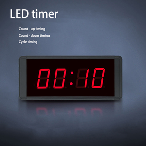 <span class=keywords><strong>Reloj</strong></span> Digital LED multifuncional Temporizador digital de control remoto para competición Temporizador de avance y retroceso de 4 dígitos de 1,8 pulgadas - Product Image 3