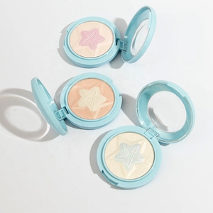 Talc hương thơm miễn phí <span class=keywords><strong>Highlighter</strong></span> trang điểm khuôn mặt bột Palette nhãn hiệu riêng cao long lanh ánh sáng lung linh sắc tố duy nhất <span class=keywords><strong>Highlighter</strong></span> Palette - Product Image 1