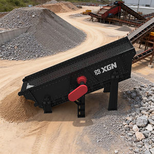 Crible vibrant à <span class=keywords><strong>flux</strong></span> inversé durable pour matériaux collants et fins dans les applications d'aggregats et industrielles - Product Image 1