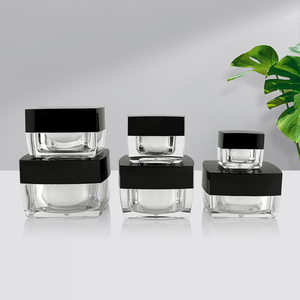 Umweltfreundliche Kosmetikverpackung mit Geringer Mindestbestellmenge Make-up-<span class=keywords><strong>Set</strong></span> Leerer Gesichtscreme-Behälter 50ml Luxuriöse Hautpflege-Tiegel - Product Image 2