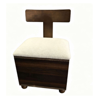USMILEPET Tabouret double usage humain et animal avec niche pour chat intégrée, chaise d'intérieur, niche pour chat, lit pour chat, mobilier pour animaux de compagnie