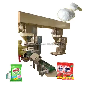 Garis produksi bubuk cuci untuk bahan kimia Harian/mesin pembuat bubuk deterjen/tanaman deterjen cucian