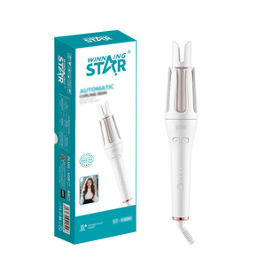 Winning <b>Star</b> Automatic Curling Iron 1.25 In Electric Adjustable Heat Settings For Home Use - Product Image 1