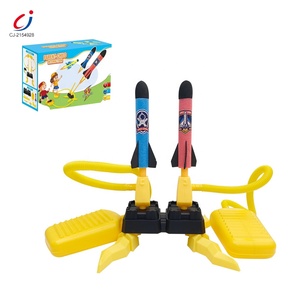 Chengji <span class=keywords><strong>jouet</strong></span> <span class=keywords><strong>fusée</strong></span> baril lanceur-feux mousse fusées électrique volant éclairage extérieur Stomp lance-roquettes jeu pour enfants - Product Image 5