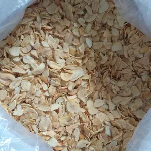 Produksi Pabrik Berkualitas Tinggi Irisan Bawang Putih Alami Sehat Kering Serpihan Bawang Putih Kering