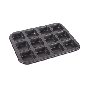 Molde <span class=keywords><strong>para</strong></span> Muffins de Acero al Carbono Antiadherente de 12 Cavidades con 12 Moldes de Silicona Reutilizables, Juego de Utensilios <span class=keywords><strong>para</strong></span> Hornear Premium <span class=keywords><strong>para</strong></span> Cupcakes y Muffins - Product Image 3