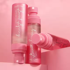 Offre Spéciale Flacon à Pompe Vaporisateur Brume Corporelle en <span class=keywords><strong>Plastique</strong></span> Rose de Luxe 100 ml 120 ml pour Emballage Cosmétique Soin de la Peau - Product Image 3