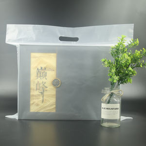 Bolsa de Correo de Polietileno Personalizada para Envíos de Ropa, Bolsa de Embalaje Translúcida de Plástico LDPE <span class=keywords><strong>HDPE</strong></span>, Bolsa de Correo Rosa con Asa - Product Image 6