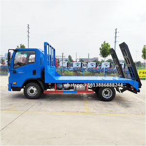 Camions à plat de transport d'équipement de transporteur de camion de lit plat de <span class=keywords><strong>CNJ</strong></span> 4*2 - Product Image 5