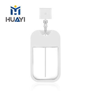 <span class=keywords><strong>Poche</strong></span> en plastique pp de haute qualité taille 40ml blanc rose clair <span class=keywords><strong>vide</strong></span> bouteille de parfum de carte de crédit avec porte-<span class=keywords><strong>clés</strong></span> - Product Image 2