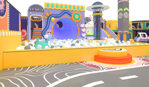 Nuevo Estilo de Equipo de Juegos de Plástico para Interiores, Comercial, para Niños, para el Hogar, la Escuela y Áreas de Juego en Centros Comerciales - Product Image 2