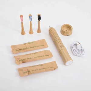 Cepillo de Dientes Eléctrico <span class=keywords><strong>Oral</strong></span> <span class=keywords><strong>B</strong></span>, <span class=keywords><strong>Cepillos</strong></span> de Dientes con Carga Inalámbrica, Cerdas Suaves, Cabezal de Cepillo de Dientes, Cepillo de Dientes Eléctrico Sónico de Bambú - Product Image 6