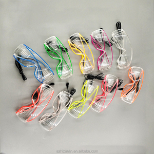 <span class=keywords><strong>Gafas</strong></span> Luminosas Inalámbricas <span class=keywords><strong>de</strong></span> PVC Zhizunlin, 10 Colores, LED Brillantes, para Halloween, Navidad, Pascua, Día del Padre, <span class=keywords><strong>Gafas</strong></span> Intermitentes para Fiestas - Product Image 2