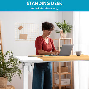 โต๊ะไฟฟ้าเคลื่อนที่แบบแมนนวลปรับความสูงได้, ถาดวางคีย์บอร์ด - Product Image 3