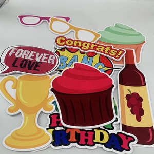 Signe de <span class=keywords><strong>photobooth</strong></span> d'accessoires de photomaton en PVC personnalisé pour fête et événement 60 commandes - Product Image 6