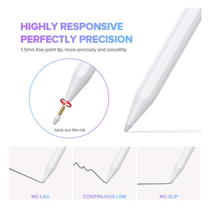 <span class=keywords><strong>Penna</strong></span> Stilo Personalizzata in Alluminio con Punta in POM, Morbida al Tatto, con Rilevamento del Palmo, per Apple <span class=keywords><strong>iPad</strong></span>, Regalo, Stile Attivo - Product Image 4