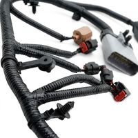 Arnés de inyector de combustible del motor, tipo conductor: núcleo de cobre, longitud 1m-1.5m, tipo de conector: adaptador