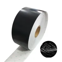 Étiquettes de voiture en papier avec code-barres résistantes aux températures élevées, imprimées au laser, flexibles et anti-effraction, pour usage industriel