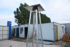 Estufa de <span class=keywords><strong>Gas</strong></span> Decorativa para Exteriores, Calentador de <span class=keywords><strong>Terraza</strong></span>, Fogatas de Propano de Acero Inoxidable - Product Image 4