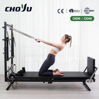 Reformer Pilates Demi-Tourneuse Pliable de Qualité Commerciale, Direct Usine, Expédition Rapide, Vente en Gros