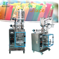 Machine de remplissage automatique pneumatique pour liquides, jus, eau et poudre en sachets et pochettes avec scellage sur 3 ou 4 côtés