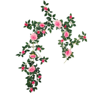 Guirnalda <span class=keywords><strong>de</strong></span> Flores Artificiales <span class=keywords><strong>de</strong></span> Seda para Colgar, Decoración para el Hogar, Año Nuevo Chino, Directo <span class=keywords><strong>de</strong></span> Fábrica - Product Image 5