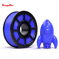 Filamen Estetis Sungallon PETG Kecepatan Tinggi Diameter 1.75mm 230-260C untuk Printer 3D BambuLab Tekstur Halus yang Kuat 1kg